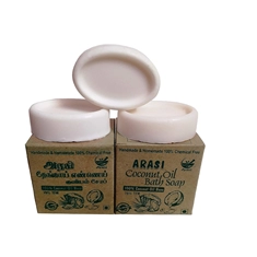 Pure Handmade Coconut Oil Bath Soap Pack of 3